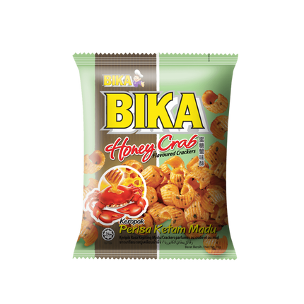 BIKA Honey Crab Flavoured Cracker 70g - Longdan Official Online Store