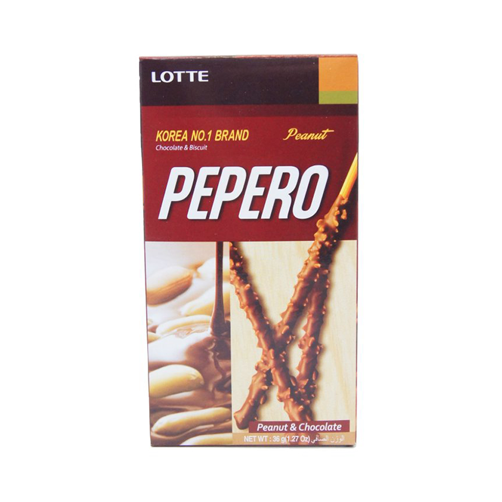 Lotte Peanut Pepero 36g - Longdan Official Online Store
