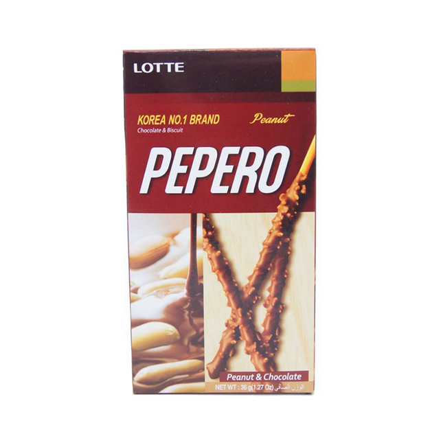 Lotte Peanut Pepero 36g - Longdan Official Online Store