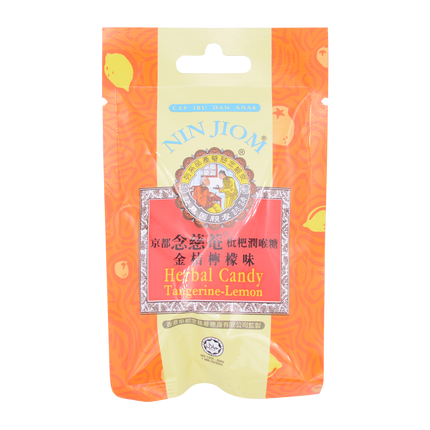 Nin Jiom Herbal Candy Tangerine Lemon 20g - Longdan Online Supermarket