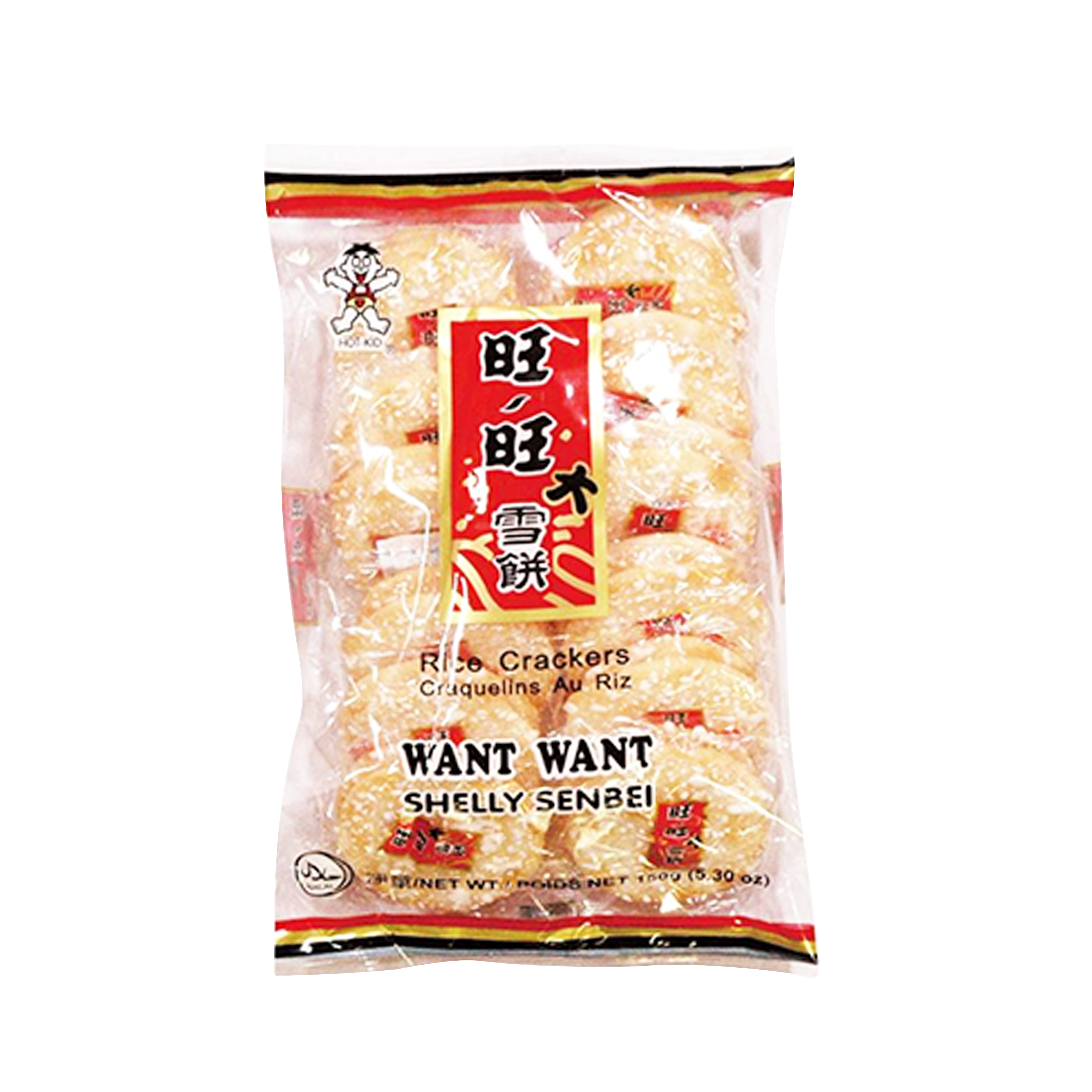 WANT WANT Shelly Senbei  150g (Case 20)