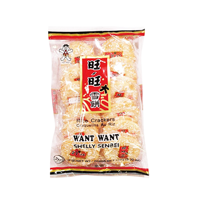 WANT WANT Shelly Senbei  150g (Case 20)