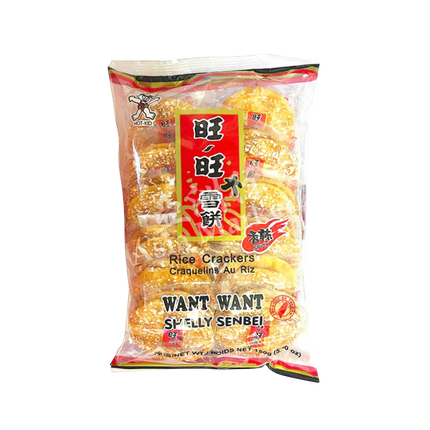 WANT WANT Shelly Senbei -Spicy Flavour  150g (Case 20)