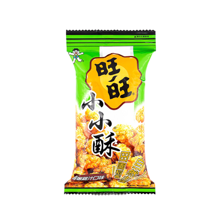 WANT WANT Mini Rijst Crackers - Spring Onion & Chicken  60g (Case 20)