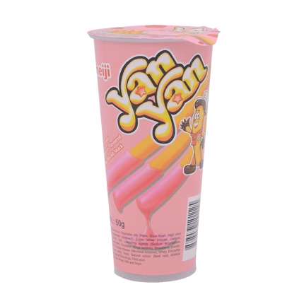 Yan Yan Tubs Strawberry 50g - Longdan Online Supermarket