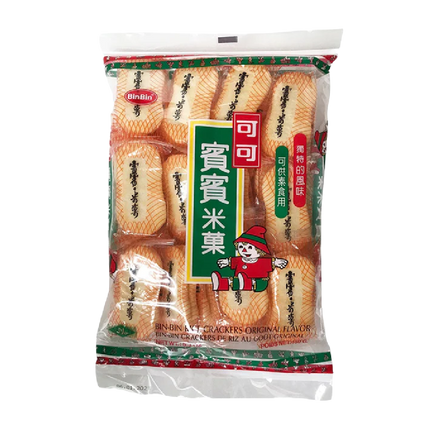 BIN BIN Rice Crackers - Original Flavour 150g - Longdan Official