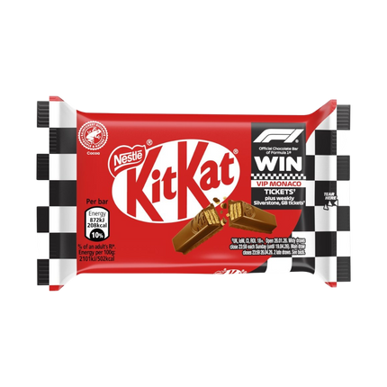 Kit Kat 4 Finger Milk Chocolate Bar 41.5g (Case 24)