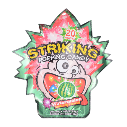 Yu Hin Shocking Popping Candy Watermelon Flavor 30g - Longdan Online Supermarket