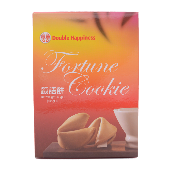 Double happiness Fortune Cookies Retail 8x5g - Longdan Online Supermarket