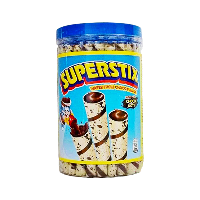 SUPER STIX Biscuit Stick Chocolate Flavour 357.5g - Longdan Official