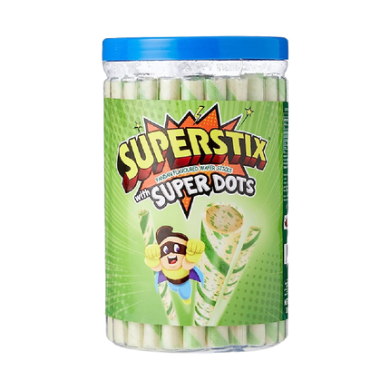 SUPER STIX Biscuit Stick Pandan Flavour 324g - Longdan Official