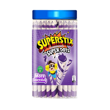 SUPER STIX Biscuit Stick Ube Flavour 324g - Longdan Official