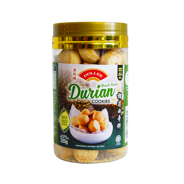 DOLLEE Durian Cookies 220g (Case 12)