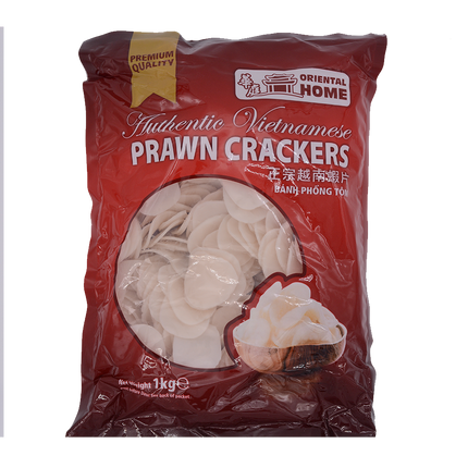 Oriental Home Vietnamese Prawn Crackers 1kg - Longdan Online Supermarket