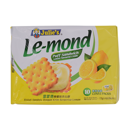 Julies Le-Mond Puff Lemond 170g - Longdan Online Supermarket