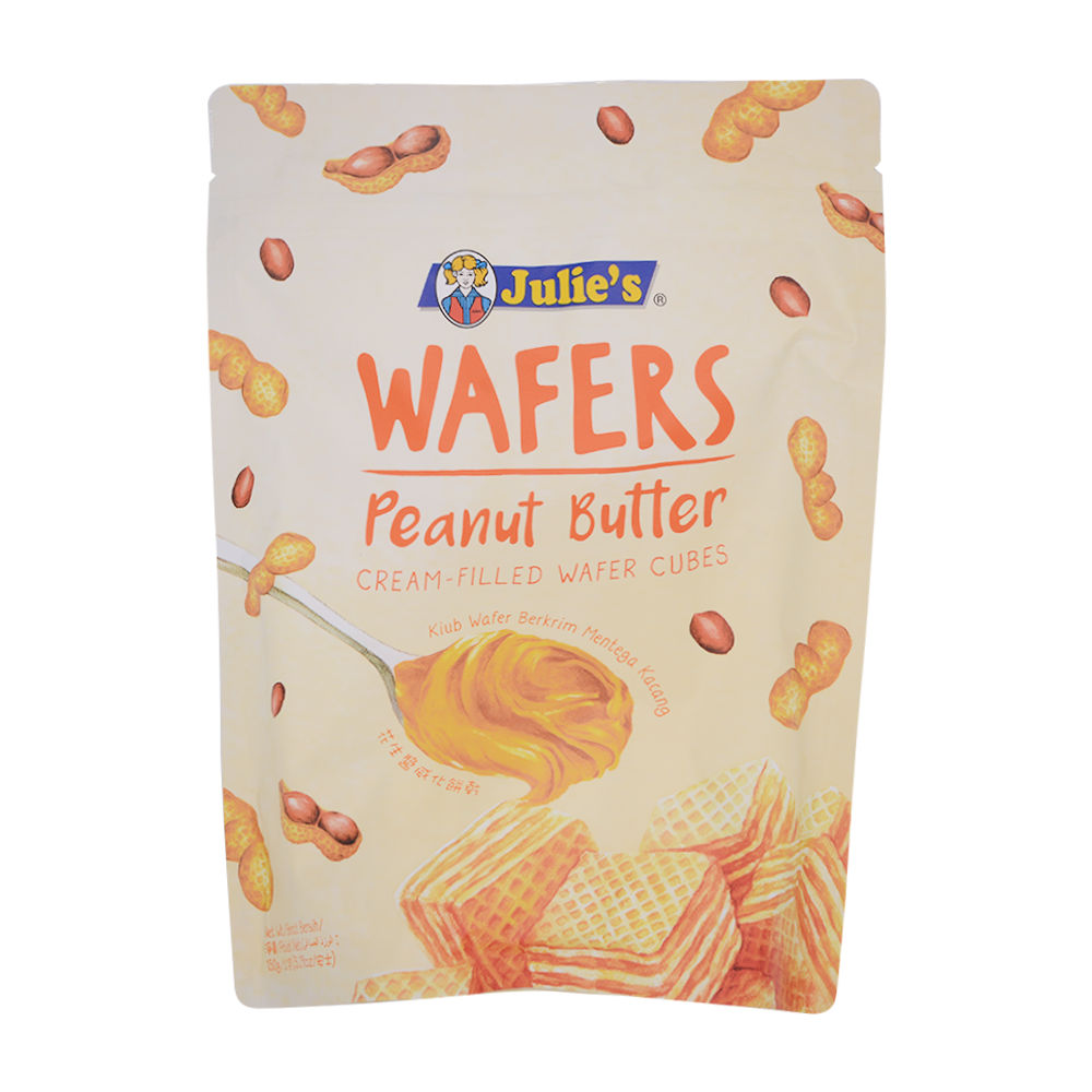 Julies Wafer Cube Choc Peanut Butter 150g - Longdan Online Supermarket