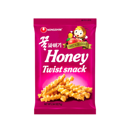 NONGSHIM Honey Twist Snack 75g - Longdan Official