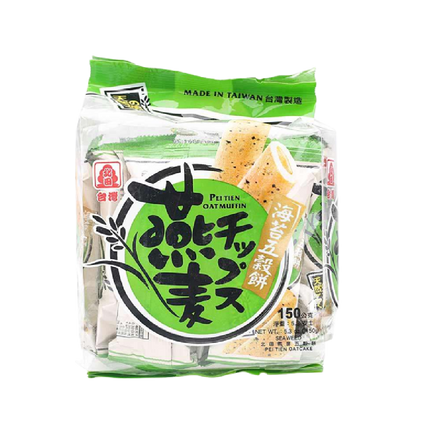 PEI TIEN - Oatcake - Seaweed 150g - Longdan Official