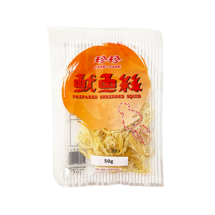 JANE JANE - Prepared Rolled Squid 50g (Case 50)