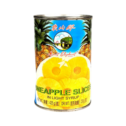 MOUNT ELEPHANT Pineapple Slices 425g - Longdan Official