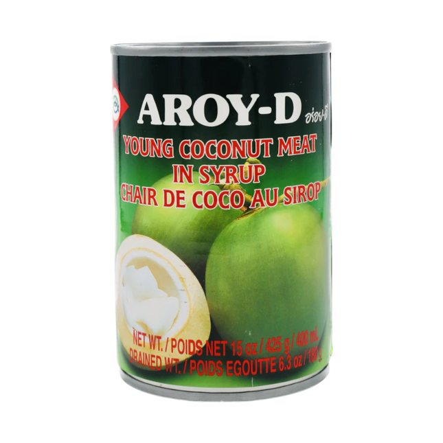 AROY-D Coconut Meat In Syrup 425g (Case 24)