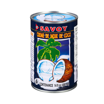SAVOY Canned Coconut Cream 400ml (Case 24)