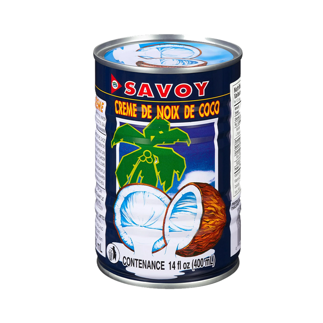 SAVOY Canned Coconut Cream 400ml (Case 24)