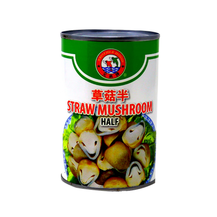 BROTHER HOOD Straw Mushroom Halves 425g (Case 24)