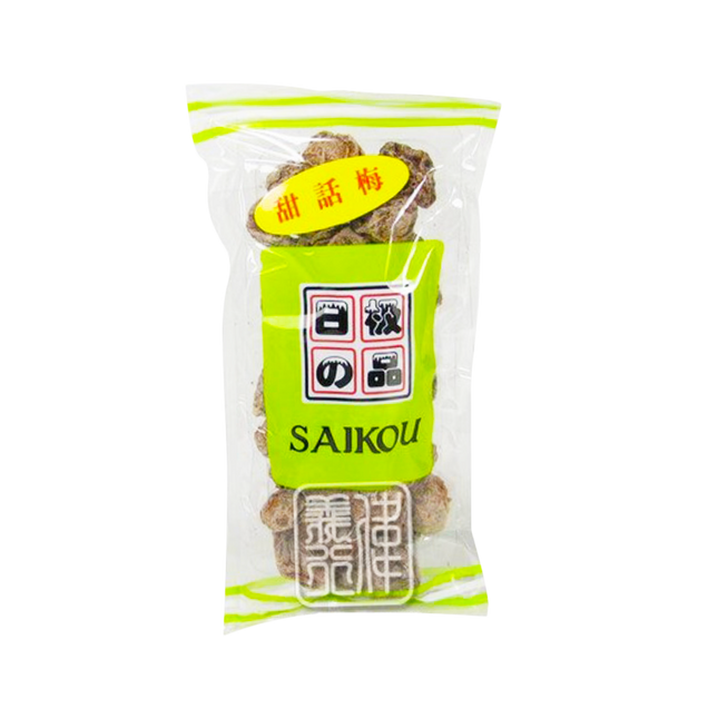 SAIKOU Dried White Sweet Plum 80g - Longdan Official