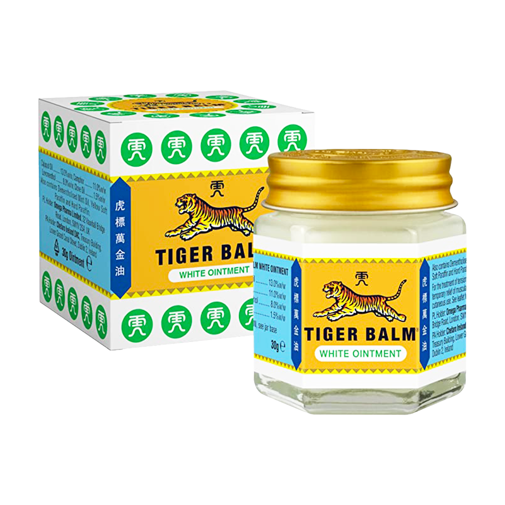 TIGER BALM Medicated Oil - White 19g - Longdan Official