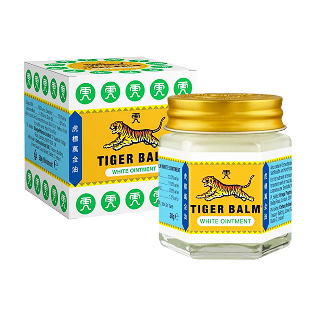 TIGER BALM Medicated Oil - White 19g - Longdan Official