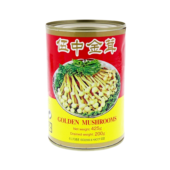 WU CHUNG Golden Mushrooms 425g - Longdan Official