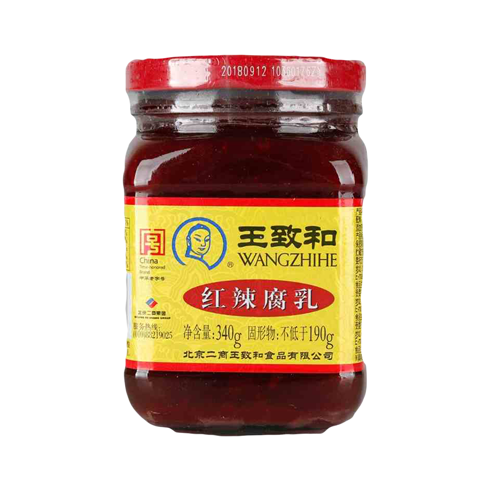 WANGZHIHE Chilli Bean Curd 340g - Longdan Official