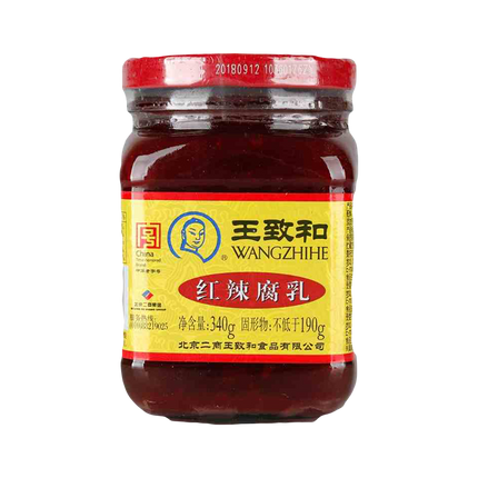 WANGZHIHE Chilli Bean Curd 340g - Longdan Official
