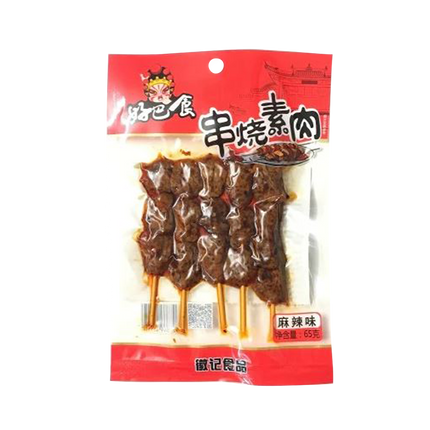 HAO BA SHI Skewed Dried Beancurd Hot 65g - Longdan Official