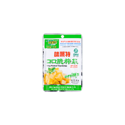 WEIJUTE Crisp Pickled Vegetables 80G (Case 50)