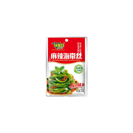 WEIJUTE Shredded Kelp Spicy And Hot 80g - Longdan Official