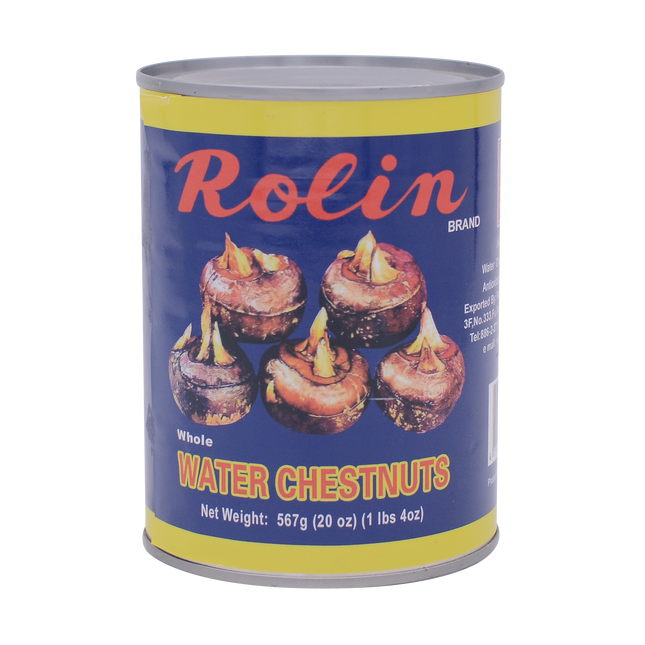 Rolin Whole Water Chestnuts 567g - Longdan Online Supermarket