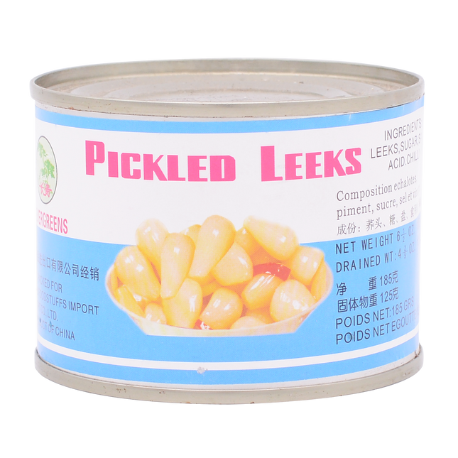 Evergreen Pickled Leeks 185g - Longdan Online Supermarket