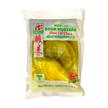 LIN LIN Pickled Sour Mustard Green With Chili 300g (Case 36)