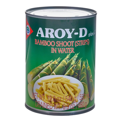 AROY-D Bamboo Shoot Strips In Water 540g (Case 24)