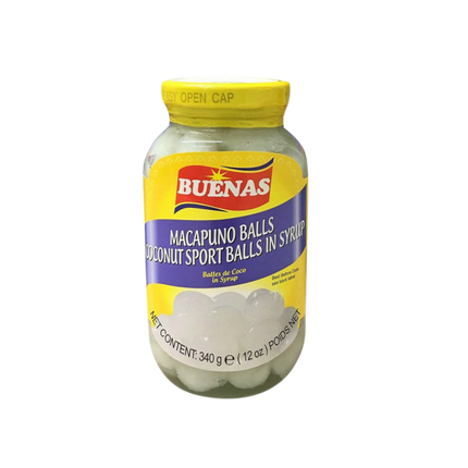 BUENAS Macapuno Balls 340g - Longdan Official