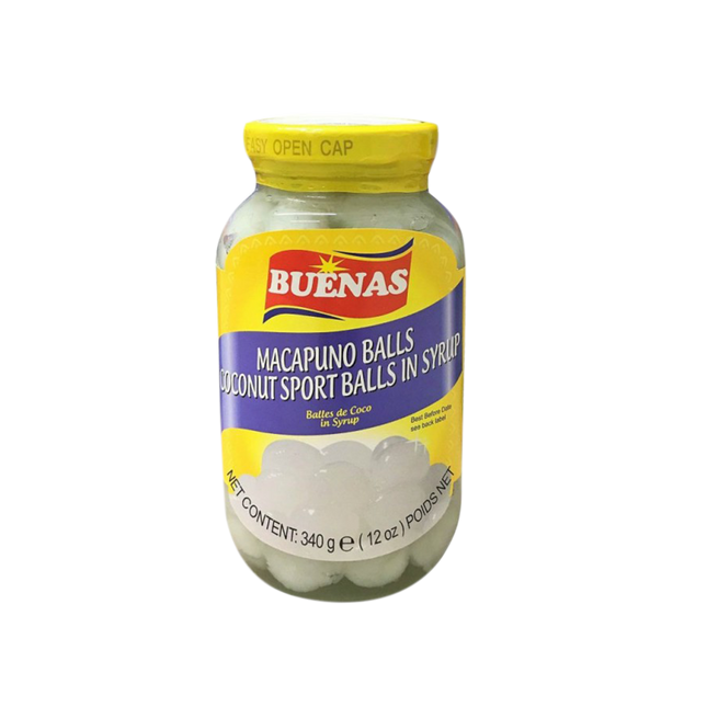 BUENAS Macapuno Balls 340g - Longdan Official