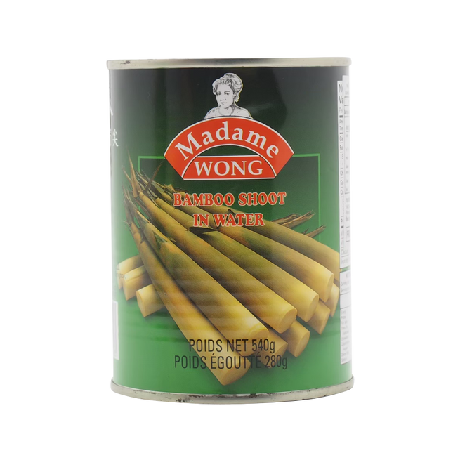 MADAME WONG Canned Bamboo Shoot Tip 540g (Case 24)
