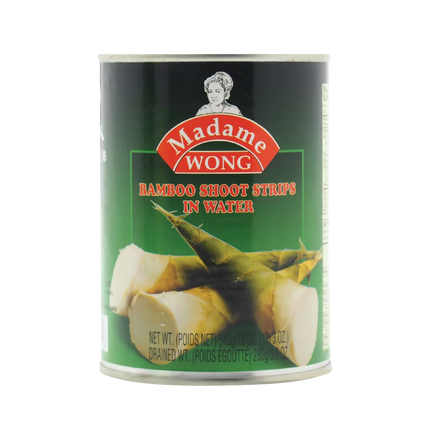 MADAME WONG Canned Bamboo Shoot Strips 540g (Case 24)