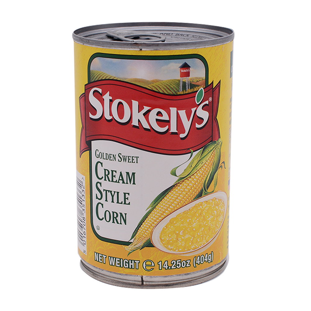 STOKELY Cream Style Corn 404g - Longdan Online Supermarket