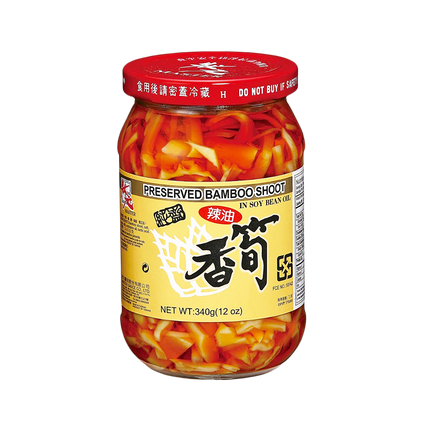 MASTER SAUCE Preserved Bamboo Shoot 340g - Longdan Official