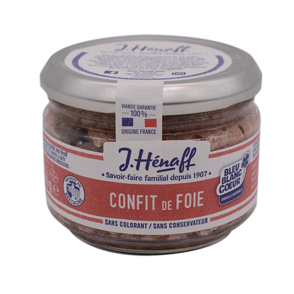 HENAFF Confit De Foie Fine Champagne 180g - Longdan Official