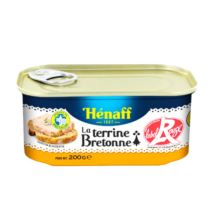 HENAFF La Terrine Bretonne/ Breton Country Pate 200g (Case 12)