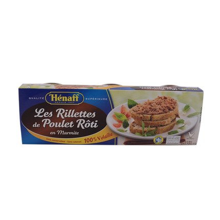 Hernaff Rillettes De Poulet/ Roasted Chicken Rillettes 72g - Longdan Online Supermarket